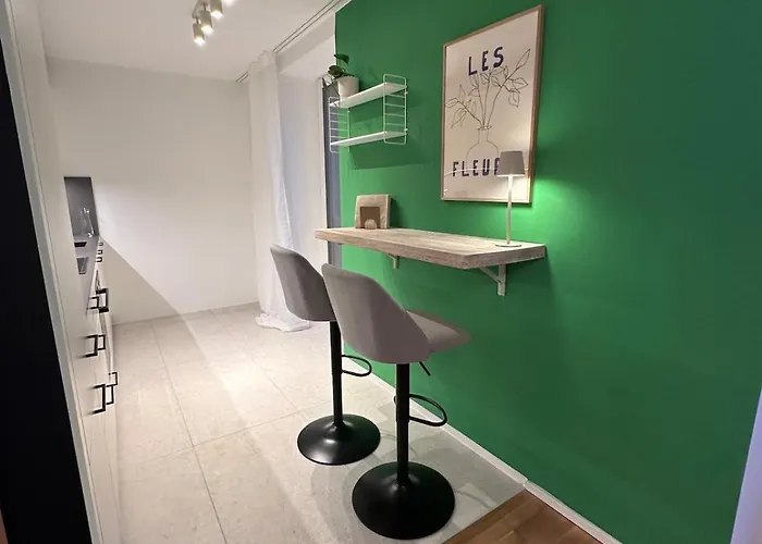 Modernes Inkl Garage Und Balkon Apartment